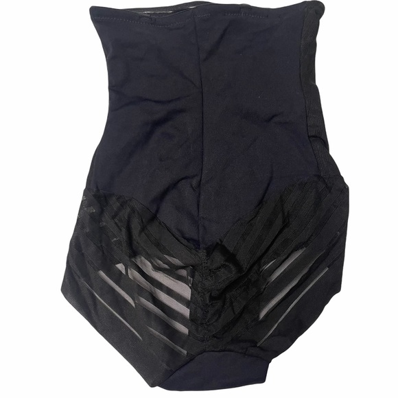 LEONISA 12906 HI WAIST PANTY FIRM CONTROL BODY SHAPER BLACK - Picture 8 of 9